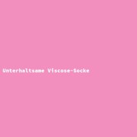 Unterhaltsame Viscose-Socke
